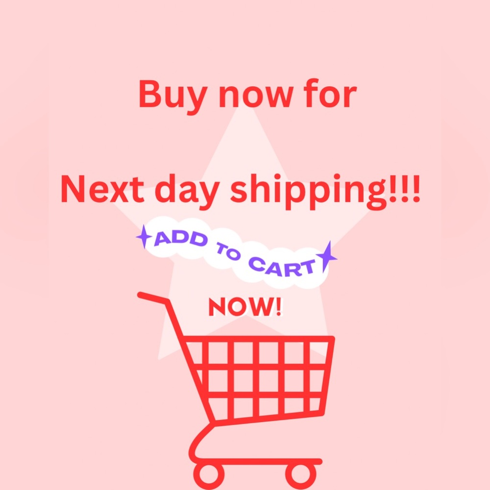 ✨BUY NOW FOR NEXT DAY SHIPPING✨
